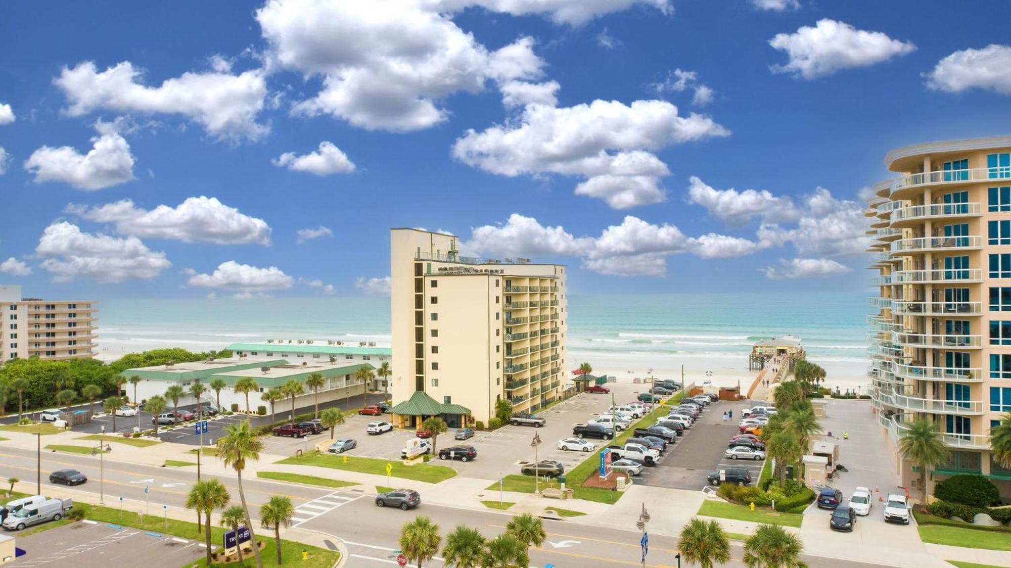 Ocean Views From Your Private Balcony! Sunglow Resort 606 By Brightwild Дейтона-Бич-Шорс Экстерьер фото