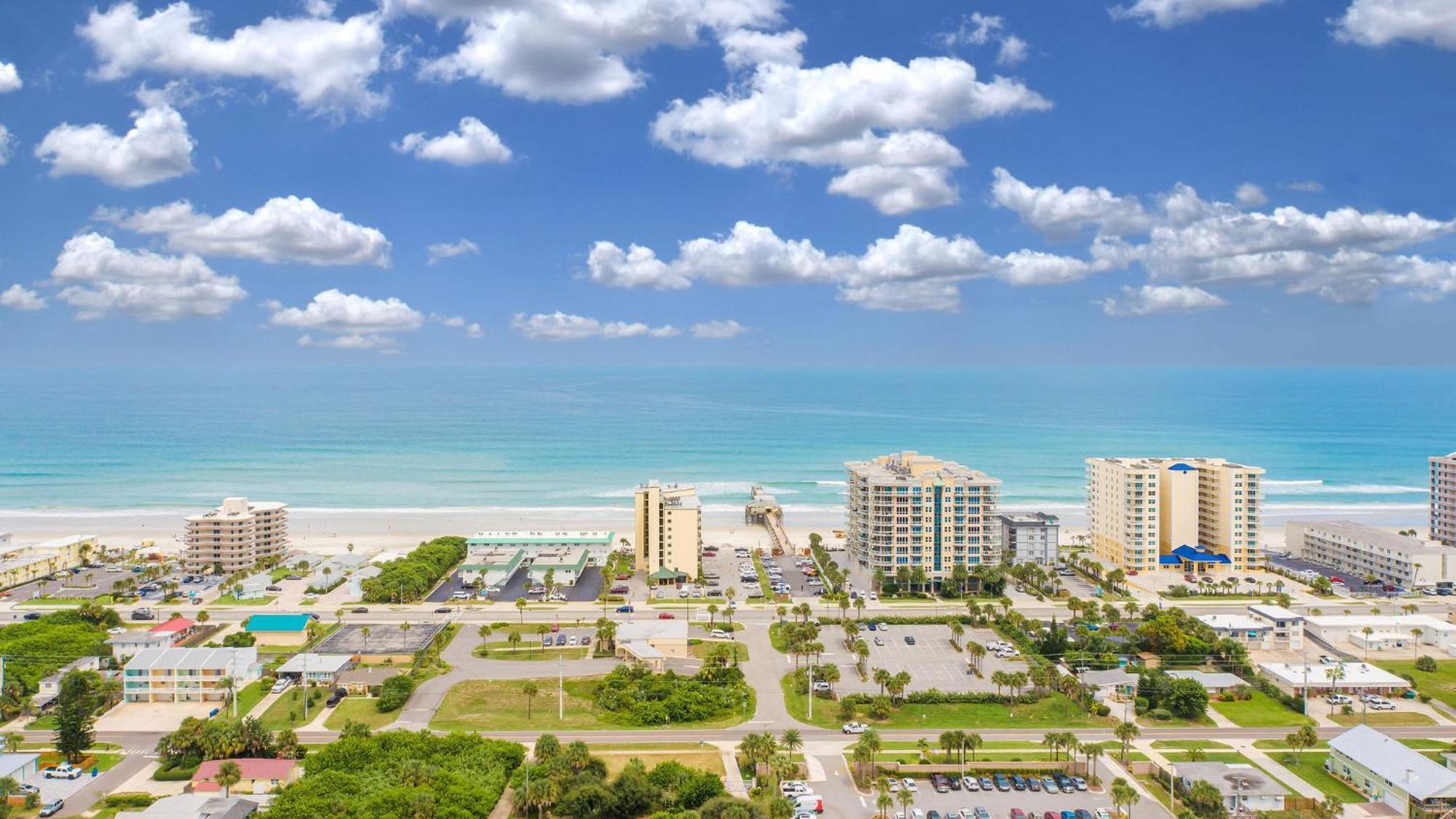 Ocean Views From Your Private Balcony! Sunglow Resort 606 By Brightwild Дейтона-Бич-Шорс Экстерьер фото