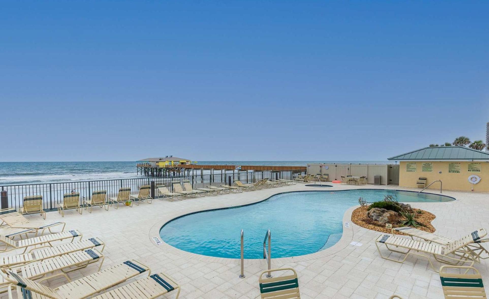 Ocean Views From Your Private Balcony! Sunglow Resort 606 By Brightwild Дейтона-Бич-Шорс Экстерьер фото