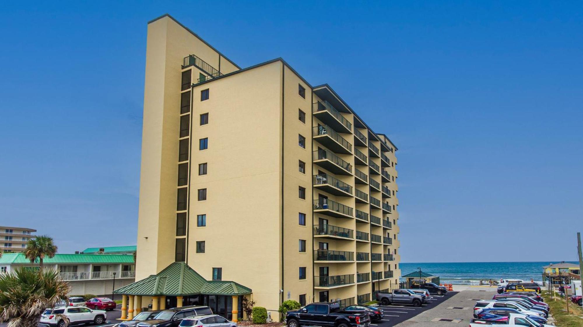 Ocean Views From Your Private Balcony! Sunglow Resort 606 By Brightwild Дейтона-Бич-Шорс Экстерьер фото