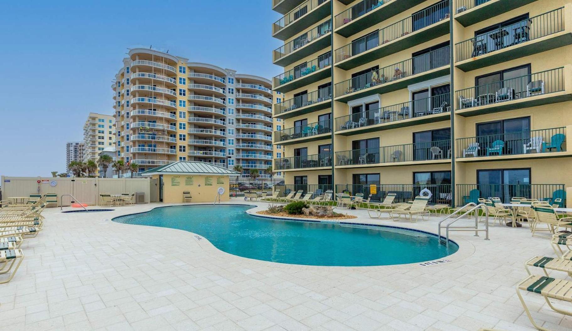 Ocean Views From Your Private Balcony! Sunglow Resort 606 By Brightwild Дейтона-Бич-Шорс Экстерьер фото